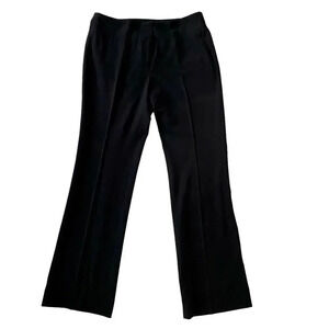 Kenneth Cole Black Straight-Leg Career Trousers Size 10